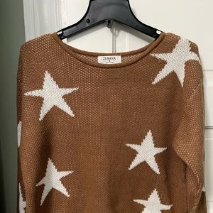 Boutique distressed sweater